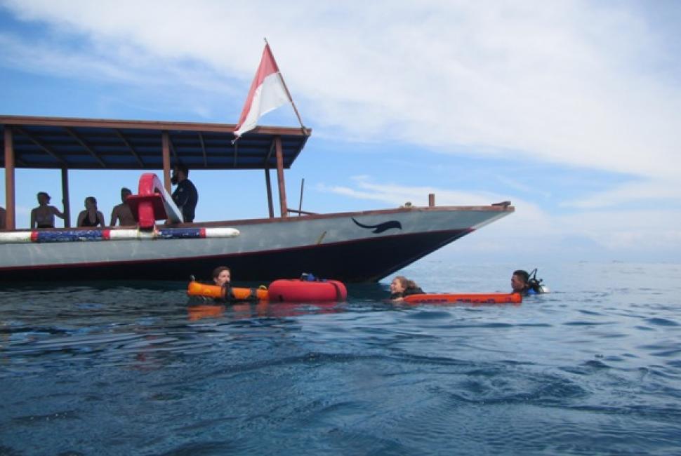 Manta Dive Boat Gili Air
