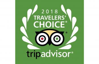 Travellers choice award 2018